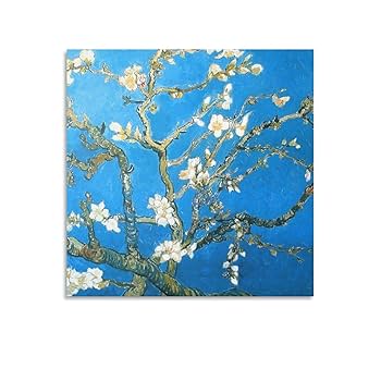 フィンセント・ファン・ゴッホ、花咲く杏の木、希少な画集より、状態良好 花咲くアーモンドの木 【6号】 フィンセント・ファン・ゴッホ